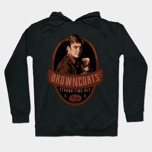 browncoat's ale Hoodie by halfabubble